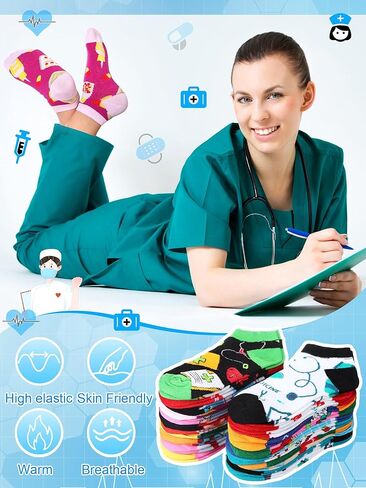 48 Pairs Breast Cancer Socks Bulk for Women Breast Cancer Awareness Socks Gifts Women Novelty Funny Gifts in Saudi Arabia