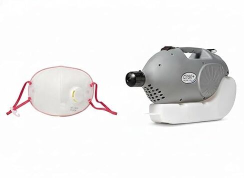 C150+ 110V Electric ULV Fogging 6L + 10 FogPro Shield Reusable Respirator Masks in Saudi Arabia