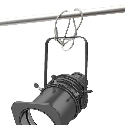 12 قطعة من كابلات أمان أضواء المسرح، كابلات أمان من الفولاذ المقاوم للصدأ بطول 31.5 بوصة لمنع السقوط لأضواء الحفلات وإضاءة المسرح DJ، قطر 4 مم (12، 31.5 بوصة) in Kuwait