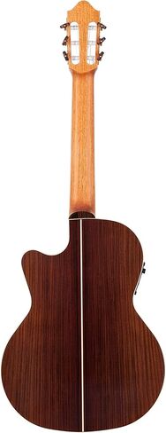 Kremona Fiesta F65CW-SB – Acoustic/Electric Nylon String Guitar – Handmade in Europe – Deluxe Hardshell Case Included in Kuwait