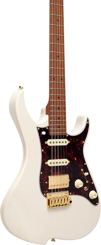 Vola Electric Guitar OZ JRM J2 Olympic White Gloss Handmade in Japan MIJ Roasted Maple Neck Gotoh Bridge Gotoh Locking Tuner Signature model 6 Strings Modern C Neck For All Levels in Kuwait