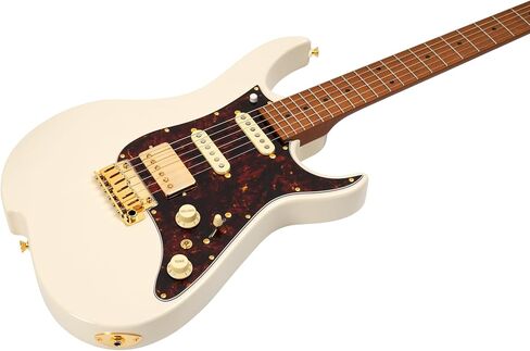 Vola Electric Guitar OZ JRM J2 Olympic White Gloss Handmade in Japan MIJ Roasted Maple Neck Gotoh Bridge Gotoh Locking Tuner Signature model 6 Strings Modern C Neck For All Levels in Kuwait