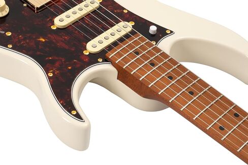 Vola Electric Guitar OZ JRM J2 Olympic White Gloss Handmade in Japan MIJ Roasted Maple Neck Gotoh Bridge Gotoh Locking Tuner Signature model 6 Strings Modern C Neck For All Levels in Kuwait