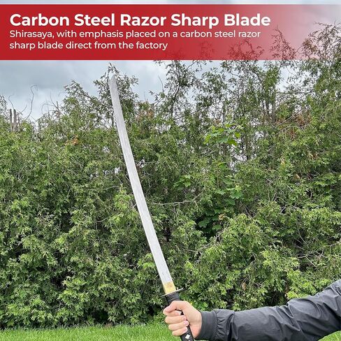 MedievalDepot Reverse Blade Rurouni Kenshin Katana - Overall 40" - 1060 High Carbon Steel - Razor Sharp Blade - Collectible & Display in Kuwait