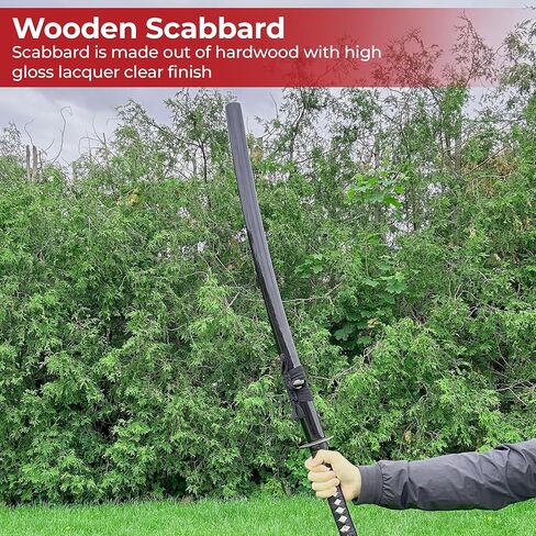 MedievalDepot Reverse Blade Rurouni Kenshin Katana - Overall 40" - 1060 High Carbon Steel - Razor Sharp Blade - Collectible & Display in Kuwait