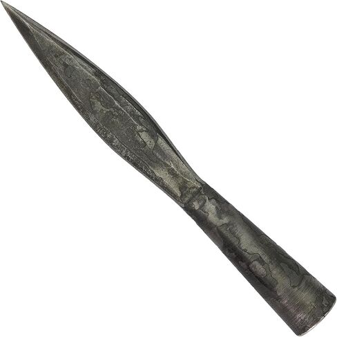 Armory Replicas™ Metal Puncture Forged High Carbon Steel Antiqued Predrilled Spearhead in Saudi Arabia