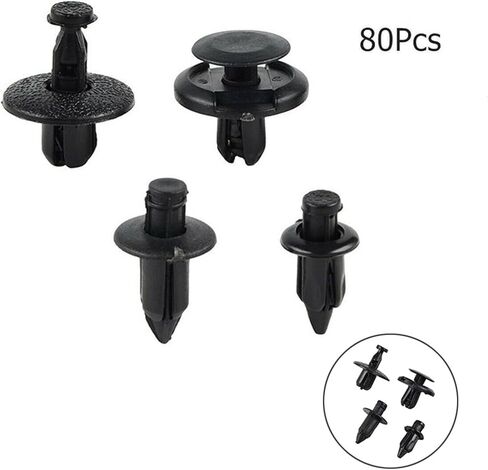 80 قطعة دراجة نارية العالمي ATV هدية الترباس هيكل السيارة دفع حدق المسامير دبوس عدة M6 M7 M8 هدية هيكل السيارة البراغي المسامير ، 1 in Kuwait