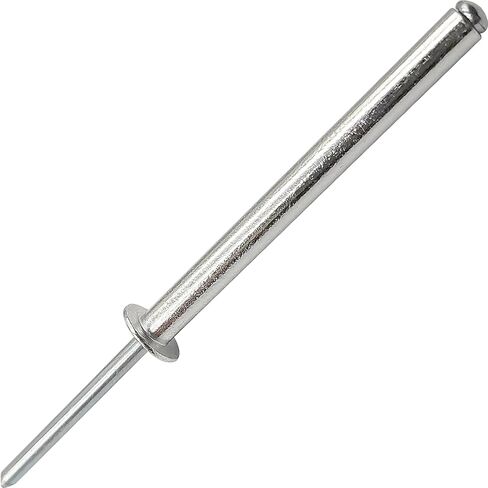 40pcs Aluminum Long Blind Rivets, Strong and Durable, Easy to Install, Ideal for Metal Joining, DIY, Furniture, Aviation, and Ductwork(Size:5/32" x2-3/4(M4x70mm)) in Saudi Arabia