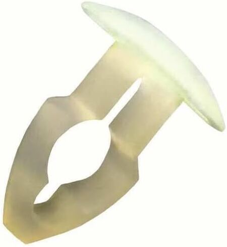 Push-In Rivet, Dome Head, 0.163 in Dia., 2/5 in L, Nylon Body, 25 PK in Saudi Arabia