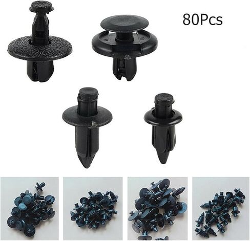 80 قطعة دراجة نارية العالمي ATV هدية الترباس هيكل السيارة دفع حدق المسامير دبوس عدة M6 M7 M8 هدية هيكل السيارة البراغي المسامير ، 1 in Kuwait