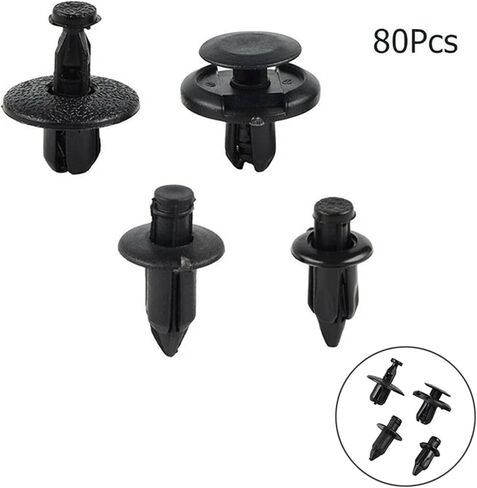 80 قطعة دراجة نارية العالمي ATV هدية الترباس هيكل السيارة دفع حدق المسامير دبوس عدة M6 M7 M8 هدية هيكل السيارة البراغي المسامير ، 1 in Kuwait