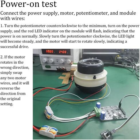 1Pcs SNR8503M Three Phase DC Brushless Motor Controller High-Power 1600W PWM Driver Board for No Hall Motor FOC Development 6-80V Wide Voltage Motor Control Regulator Module in Saudi Arabia