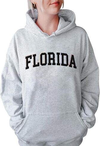 NACRE APPAREL Florida Sweatshirt Cute Summer Florida Beach Hoodie in Saudi Arabia