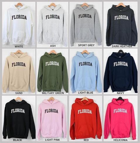 NACRE APPAREL Florida Sweatshirt Cute Summer Florida Beach Hoodie in Saudi Arabia