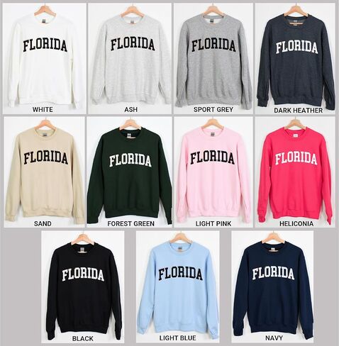 NACRE APPAREL Florida Sweatshirt Cute Summer Florida Beach Hoodie in Saudi Arabia