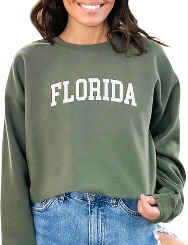 NACRE APPAREL Florida Sweatshirt Cute Summer Florida Beach Hoodie in Saudi Arabia