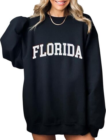 NACRE APPAREL Florida Sweatshirt Cute Summer Florida Beach Hoodie in Saudi Arabia