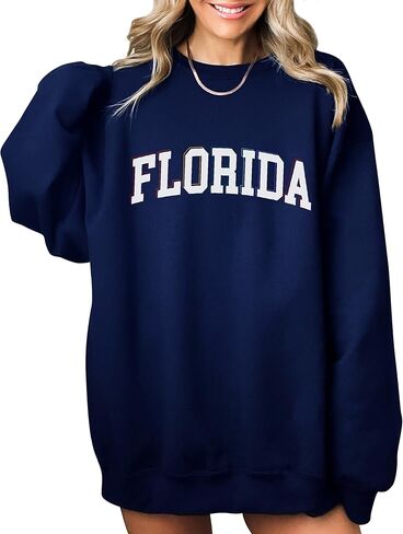 NACRE APPAREL Florida Sweatshirt Cute Summer Florida Beach Hoodie in Saudi Arabia