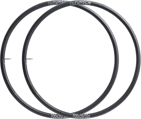 YUNSCM 2-PCS 700C Bike Tubes 700x25C/32C TR4A 40mm Schrader Valve 700C Inner Tubes Compatible with 700x25C 700x26C 700x28C 700x30C 700x32C Bike Bicycle Tire Tubes in Saudi Arabia