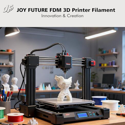 خيوط طابعة ثلاثية الأبعاد من JOY FUTURE PETG، خيوط طابعة ملفوفة بدقة 1.75 مم، دقة الأبعاد +/- 0.02 مم، بكرة 1 كجم (2.2 رطل) مناسبة لمعظم طابعات FDM ثلاثية الأبعاد متعددة الألوان (أصفر) in Kuwait