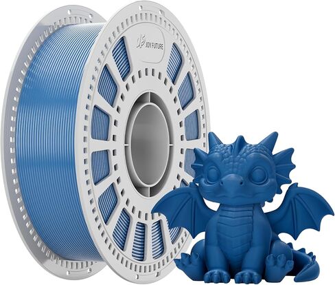 خيوط طابعة ثلاثية الأبعاد من JOY FUTURE PETG، خيوط طابعة ملفوفة بدقة 1.75 مم، دقة الأبعاد +/- 0.02 مم، بكرة 1 كجم (2.2 رطل) مناسبة لمعظم طابعات FDM ثلاثية الأبعاد متعددة الألوان (أصفر) in Kuwait