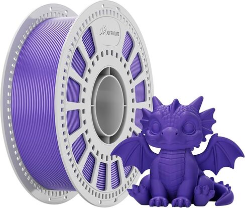 خيوط طابعة ثلاثية الأبعاد من JOY FUTURE PETG، خيوط طابعة ملفوفة بدقة 1.75 مم، دقة الأبعاد +/- 0.02 مم، بكرة 1 كجم (2.2 رطل) مناسبة لمعظم طابعات FDM ثلاثية الأبعاد متعددة الألوان (أصفر) in Kuwait