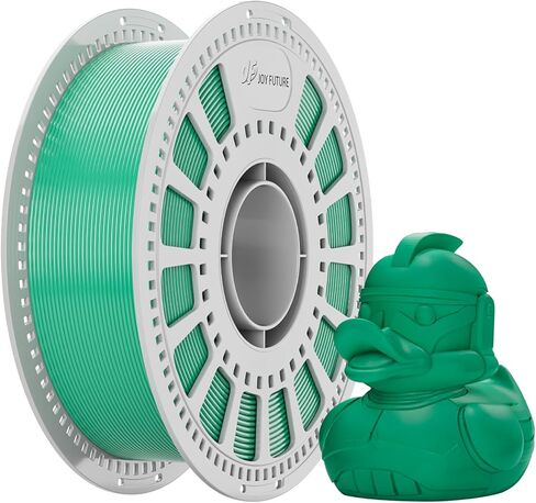 خيوط طابعة ثلاثية الأبعاد من JOY FUTURE PETG، خيوط طابعة ملفوفة بدقة 1.75 مم، دقة الأبعاد +/- 0.02 مم، بكرة 1 كجم (2.2 رطل) مناسبة لمعظم طابعات FDM ثلاثية الأبعاد متعددة الألوان (أصفر) in Kuwait