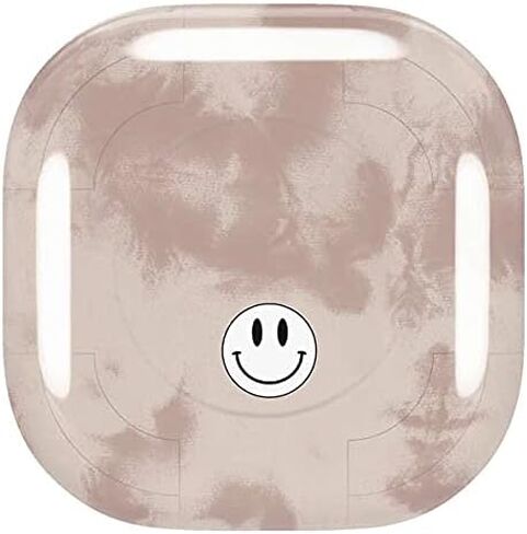 Skinit Decal Audio Skin Compatible with Galaxy Buds Pro Originally Designed Taupe Tie Dye Design in Saudi Arabia