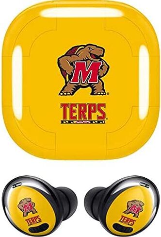 Skinit Decal Audio Skin Compatible with Samsung Galaxy Buds Pro - Officially Licensed Terrapins Logo Design in Saudi Arabia