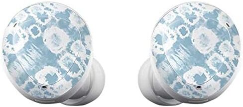Skinit Decal Audio Skin Compatible with Galaxy Buds+ - Officially Licensed Originally Designed Blue Tie Dye Design in Saudi Arabia