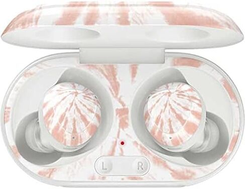 Skinit Decal Audio Skin Compatible with Samsung Galaxy Buds+ - Officially Licensed Originally Designed Pink Tie Dye Design in Saudi Arabia