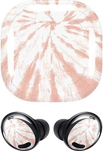 Skinit Decal Audio Skin Compatible with Galaxy Buds Pro Originally Designed Pink Tie Dye Design in Saudi Arabia