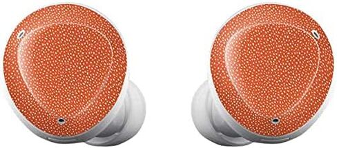 Skinit Decal Audio Skin Compatible with Galaxy Buds+ - Officially Licensed Originally Designed Orange Spots Design in Saudi Arabia