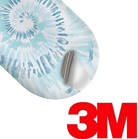 Skinit Decal Audio Skin Compatible with Samsung Galaxy Buds+ - Officially Licensed Originally Designed Blue and White Tie Dye Design in Saudi Arabia