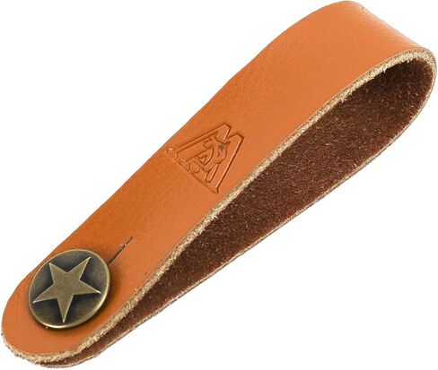Walker & Williams AT-1 TN Tan Leather Acoustic Guitar Strap Button Headstock Adaptor For Acoustic, Electric, Bass Guitars, Mandolin And Ukulele in Saudi Arabia