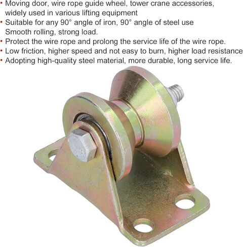 32mm V Type Groove Wheel:Heavy Duty Wire Rope Rail with 2.5mm Bracket for Moving Doors in Saudi Arabia