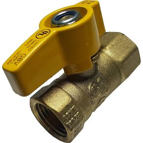 1 Piece XFITTING 3/4" IPS Gas Ball Valve, Propane, Natural Gas, Metal Handle in Saudi Arabia