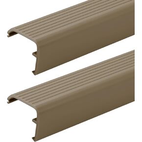 Briwooody 2 Packs Residential Threshold Cap 36'' Traditional Fixed Vinyl Cap Exterior Door Threshold Replacement for Residential Entry Door(Grey) in Kuwait