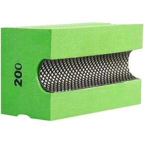 كتلة صنفرة ماسية مقعرة مطلية بالكهرباء، وسادة تلميع منحنية 60/100/200/400 لطحن وتشذيب الجرانيت والرخام والزجاج والبلاط والخشب (4 قطع) in Kuwait