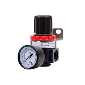 AR2000 BR2000 BR3000 BR4000 منظم ضغط الهواء 1/4 "NPT 0-10 صمام هوائي قابل للتعديل مع مقياس (AR2000-NO BKT) in Saudi Arabia