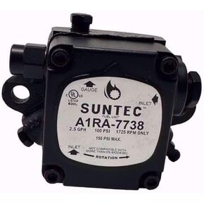 مضخة نفايات الزيت أحادية المرحلة A1RA-7738 تناسب Suntec RH-RH 2.5 GPH 1725 RPM in Kuwait