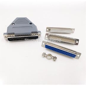 DB37 VGA التوصيل المنفذ المتوازي 2 صف D موصل فرعي 37 فتحة/دبوس ذكر أنثى 1 قطعة (أنثى ذهبية) in Kuwait