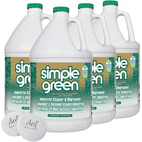 (4 جالون) - مزيل الشحوم/منظف صناعي متعدد الأغراض من Simple G وإسفنجة من العلامات التجارية ANF 13005 in Kuwait