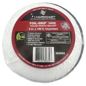 304093 Foil-Grip 1402 Mastic Duct Sealant 2 "x 100' - لفة غير مطبوعة in Kuwait