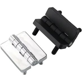 Zinc Alloy Thickened Screw Embedded Hinge Industrial Bearing External Fastening Equipment 1Pcs(Black) in Saudi Arabia