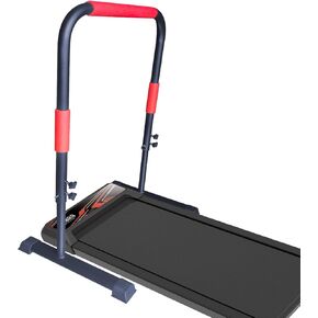 شريط مقبض قابل للتعديل لوسادة المشي فقط - مقاس عالمي بعرض 23 بوصة، أقصى ارتفاع 43 بوصة، مرفق دعم قوي (أسود وأحمر) in Kuwait