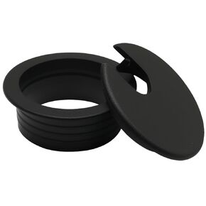 3 قطع من 3 قطع بحلقة تثبيت للمكتب مقاس 1-1/2 بوصة من بلاستيك ABS وغطاء فتحة سلك للمكتب على شكل حرف U، غطاء فتحة كابل أبيض مقاس 1.5 بوصة للمكتب والمنزل والمدرسة/مكتب الكمبيوتر in Kuwait