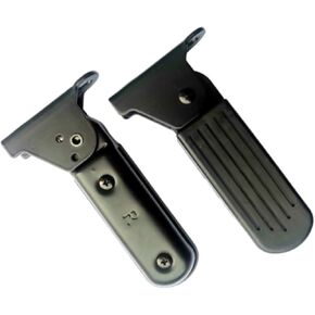 Colaxi 2x Electric Bike Front Pedals Scooters Footrests Multifunctional Easily Install ANTI Slip Heavy Duty Vehicle DIY Set Foot Pegs, 7cm in Kuwait