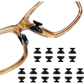 10 Pairs Butterfly Glasses Nose Pad Compatible with RayBan Metaa, Air Bag Silicone Anti Slip Super Sticky Adhesive Eyeglass Nose Pads for Eyeglass Wayfarer/Skyler/Headliner Accessories in Kuwait