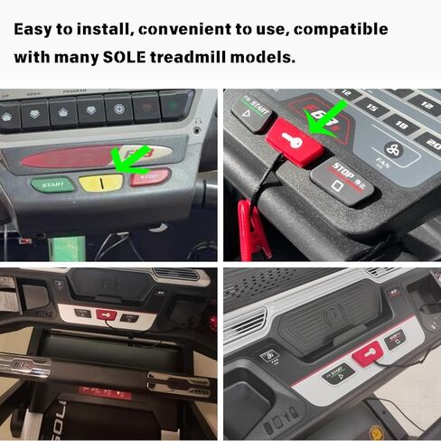 Universal Treadmill Magnetic Safety Key, Compatible with F60 F80 F83 F85 F63 Sole Models Treadmill Emergency Stop Lock Safety Switch in Saudi Arabia
